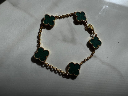 Gold Clover Bracelets