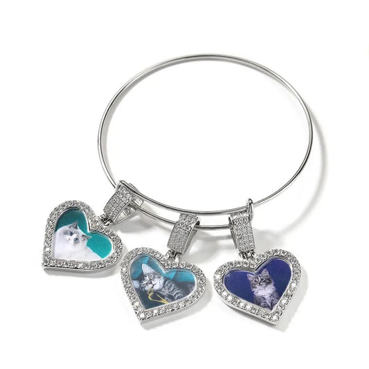 Picture Memorial Bangle