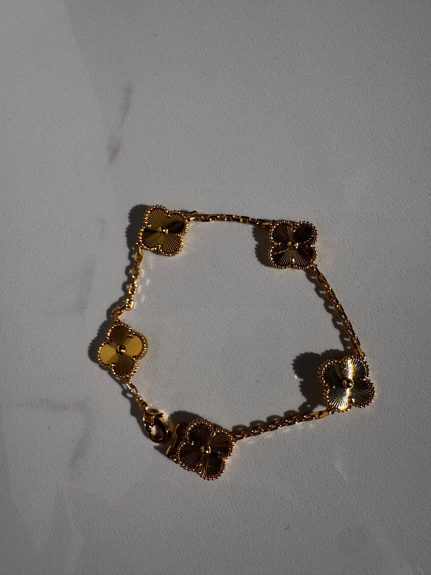 Gold Clover Bracelets